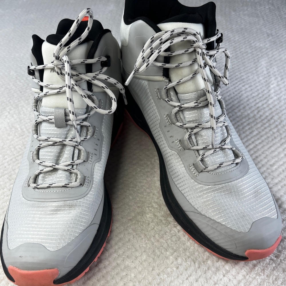 Nortiv8 SNHB241W Womens Hiking Boots Gray Black Orange Outdoor Shoes Size 11